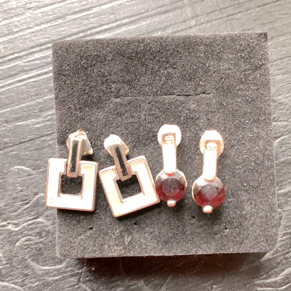 Sterling silver earrings
